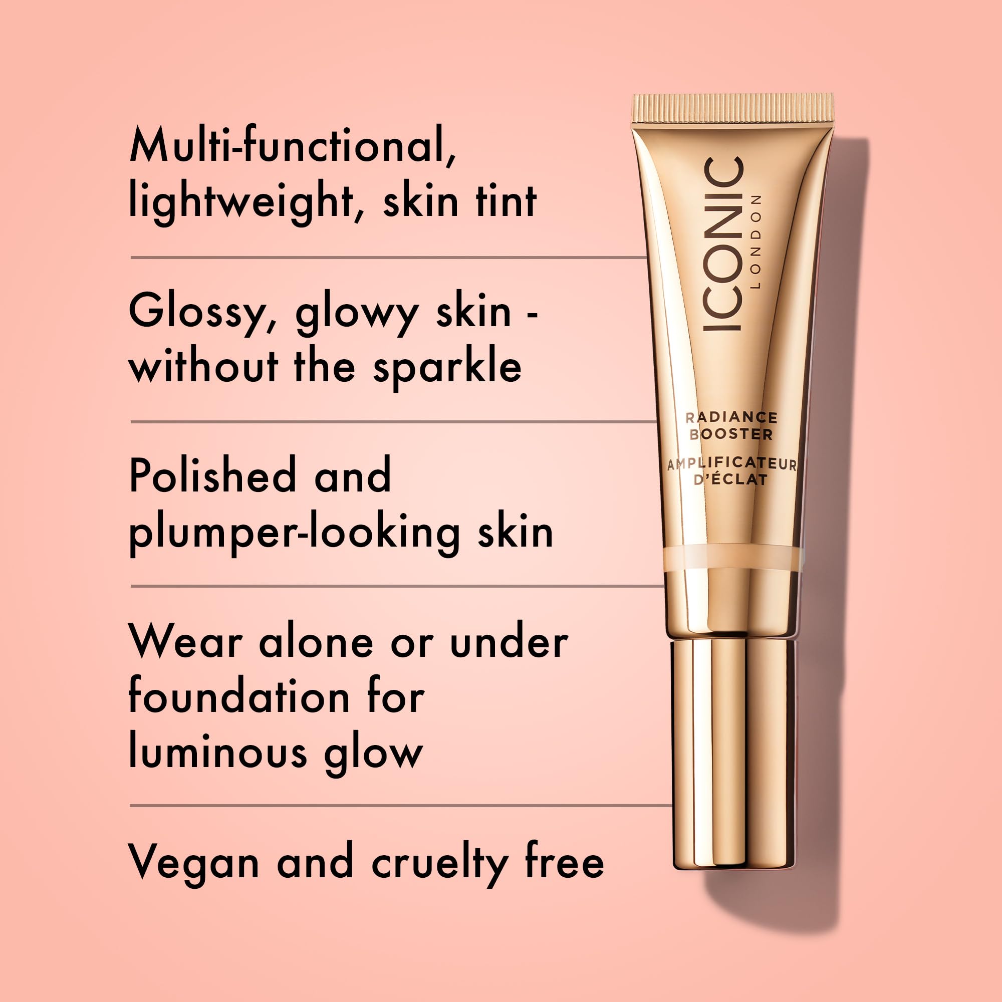 Foto 3 pulgar | Tinte Líquido Para Piel Radiance Booster Iconic London, 30 Ml - Venta Internacional.