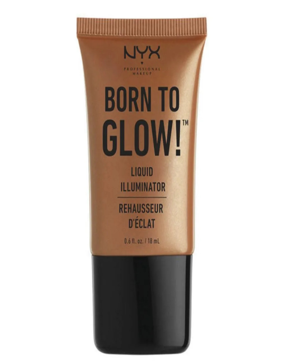 Foto 3 pulgar | Iluminador Líquido Nyx Professional Makeup Born To Glow! + Termo Güish Gratis