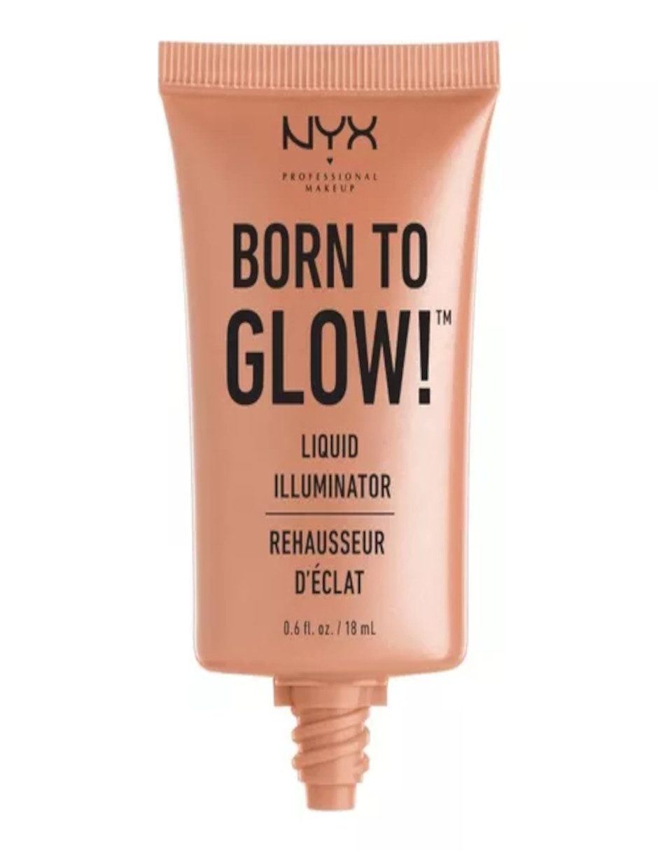 Foto 4 pulgar | Iluminador Líquido Nyx Professional Makeup Born To Glow! + Termo Güish Gratis