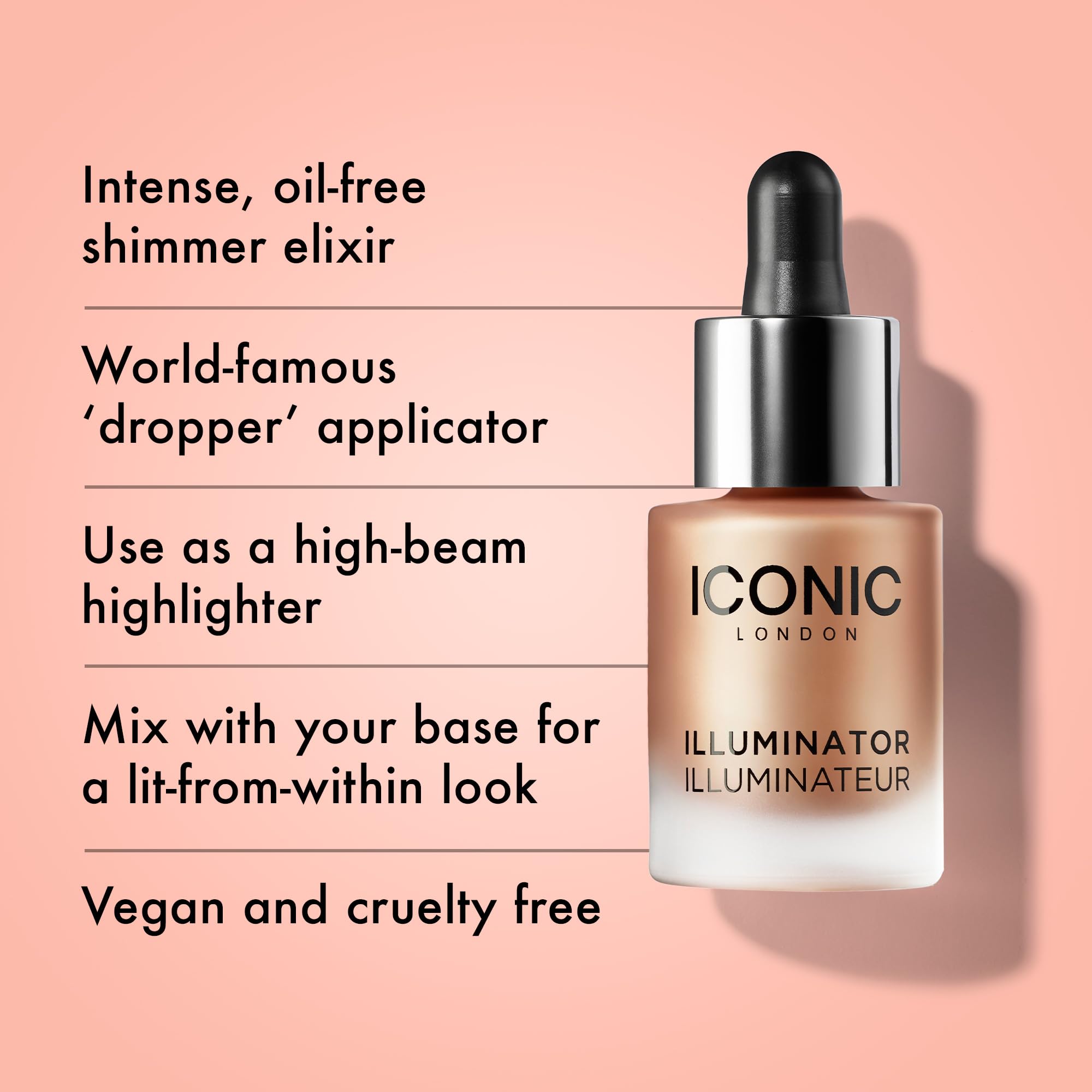 Foto 2 | Gotas Iluminadoras Líquidas Iconic London Illuminator, 13 Ml - Venta Internacional