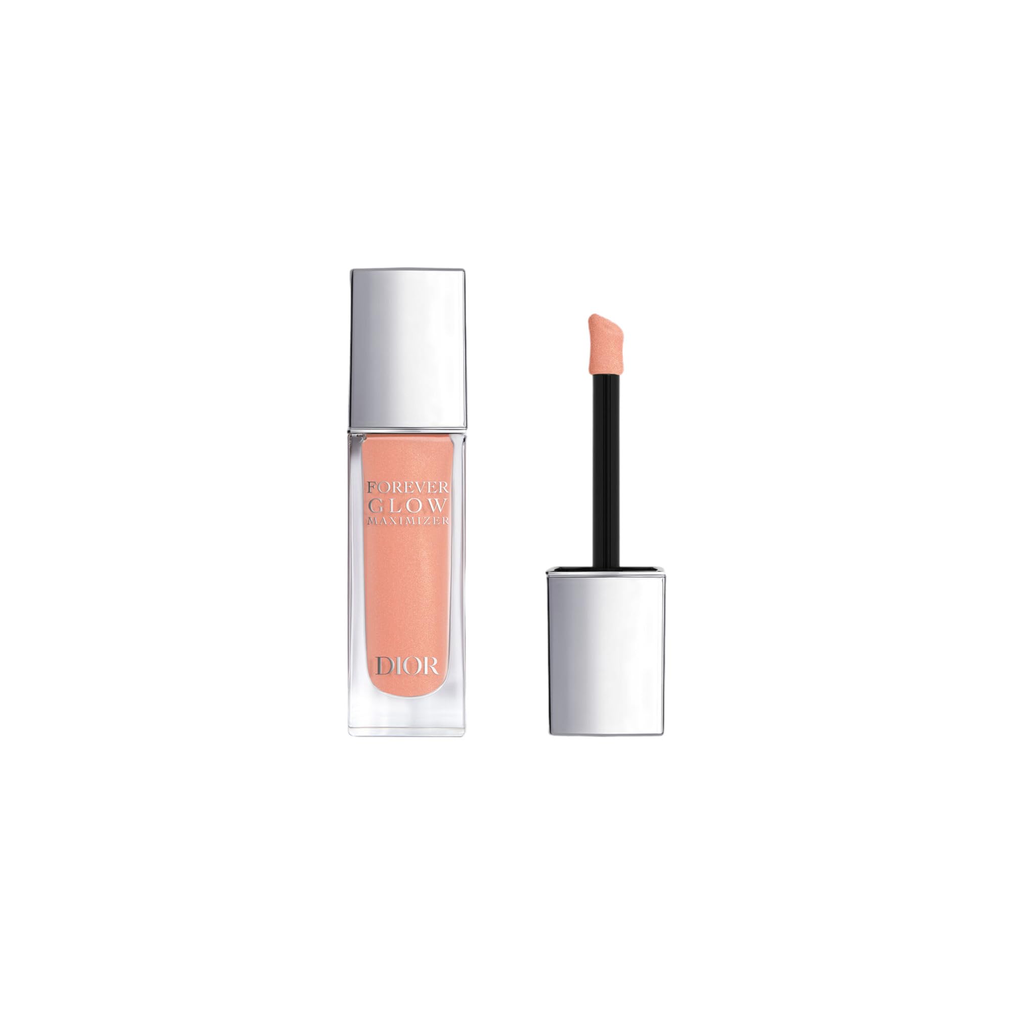 Iluminador Líquido Dior Forever Glow Maximizer Peachy 11 Ml - Venta Internacional.