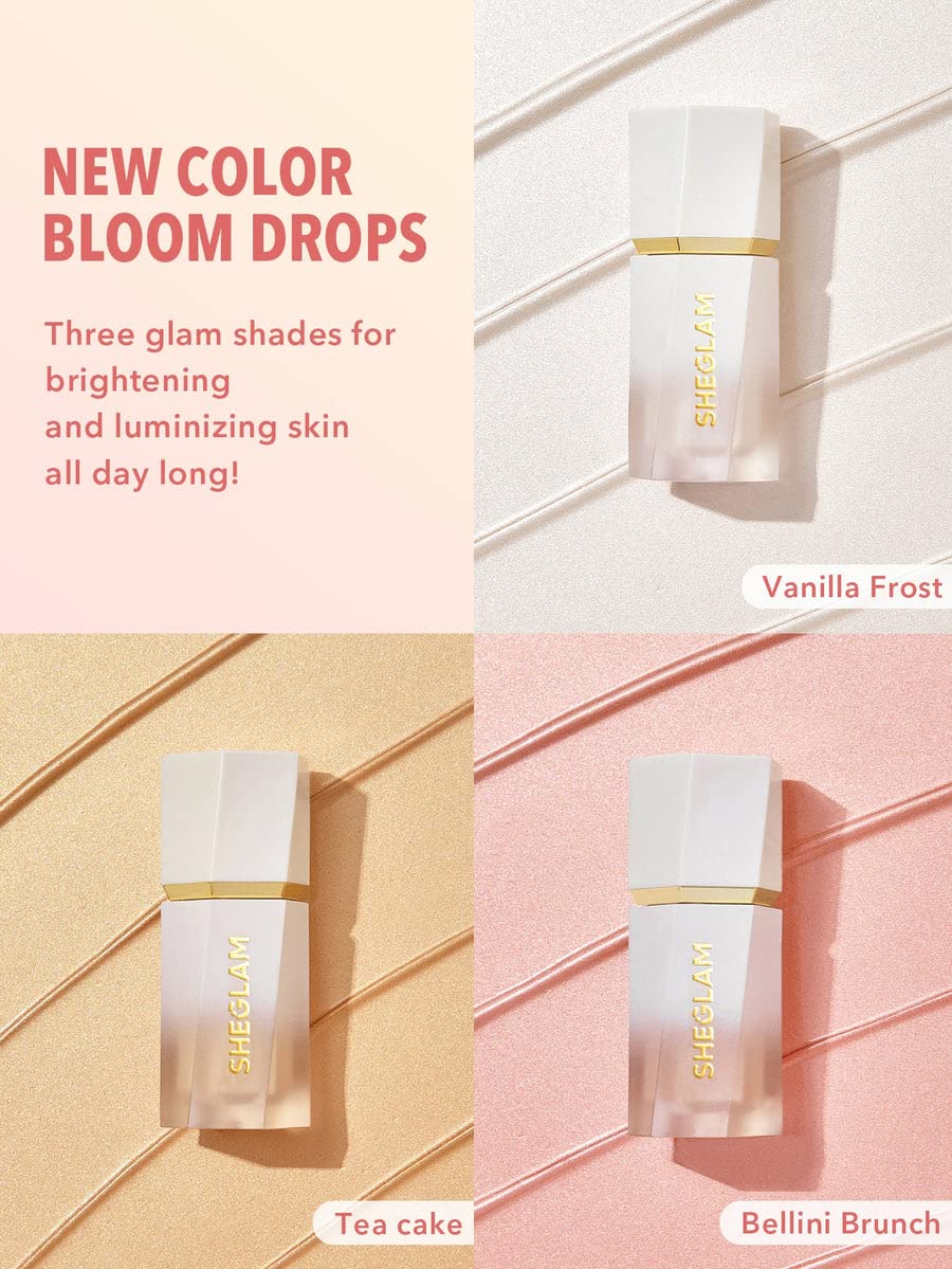 Foto 6 pulgar | Tarta De Té Líquida Impermeable Highlighter Sheglam Glow Bloom - Venta Internacional.