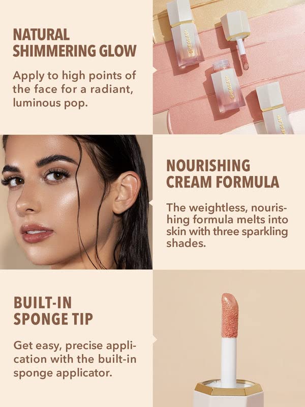 Foto 5 pulgar | Iluminador Sheglam Glow Bloom Líquido Impermeable Vanilla Frost - Venta Internacional.