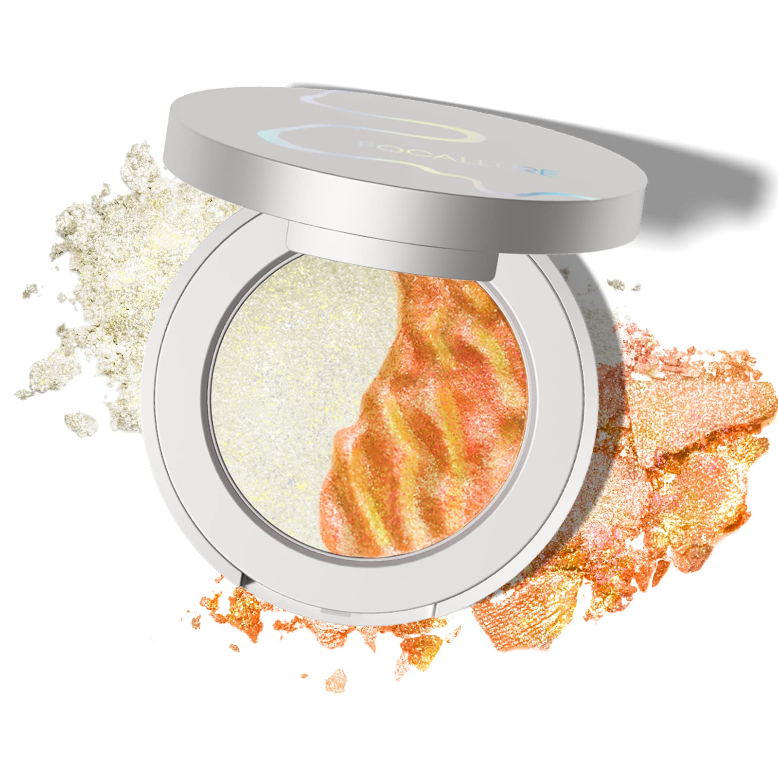 Foto 1 | Iluminador En Polvo Focallure Chameleon Hybrid #or03 Riot - Venta Internacional.
