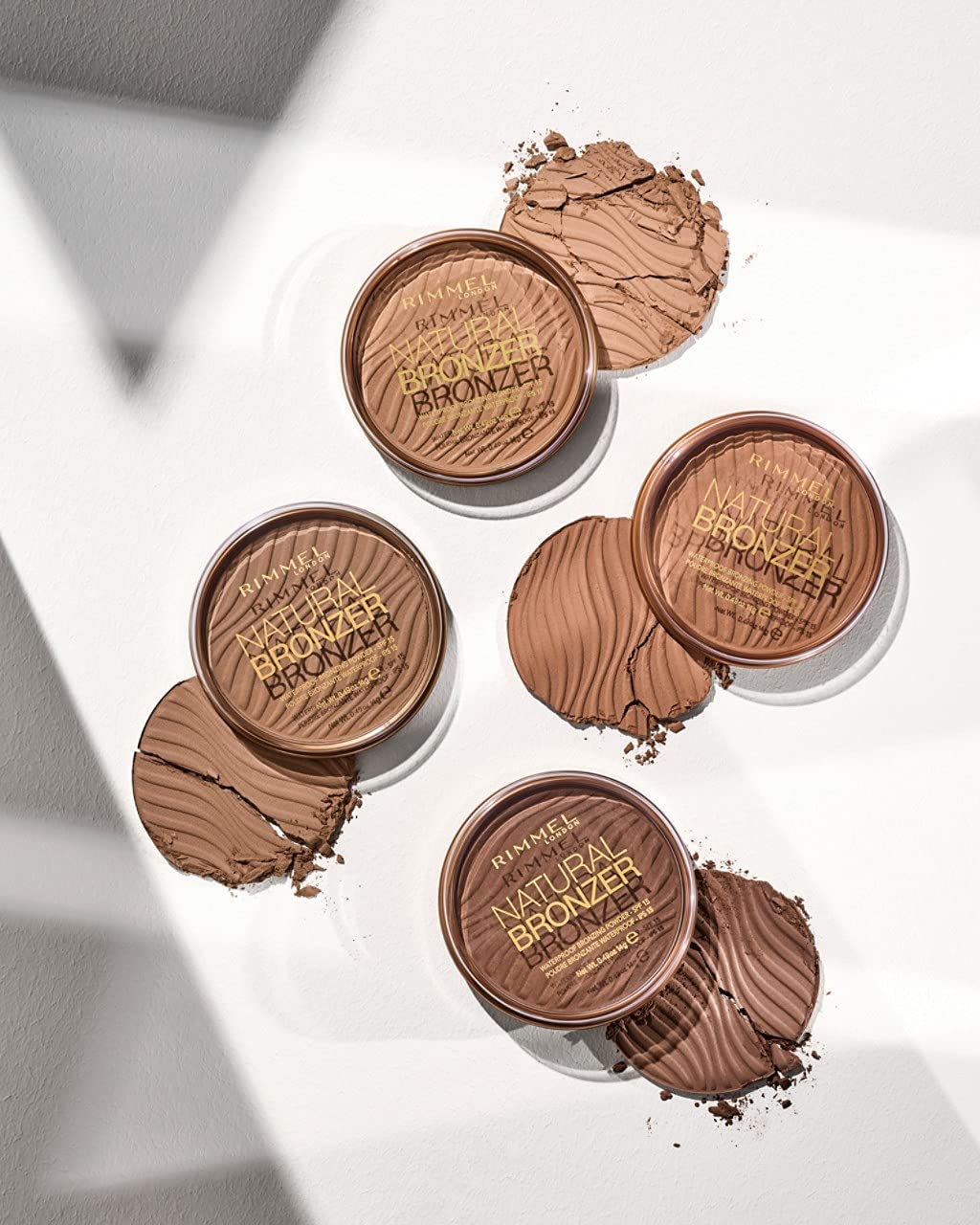 Foto 6 pulgar | Bronzer Rimmel London Natural 021 Sun Light, Acabado Mate, 14 Ml - Venta Internacional.