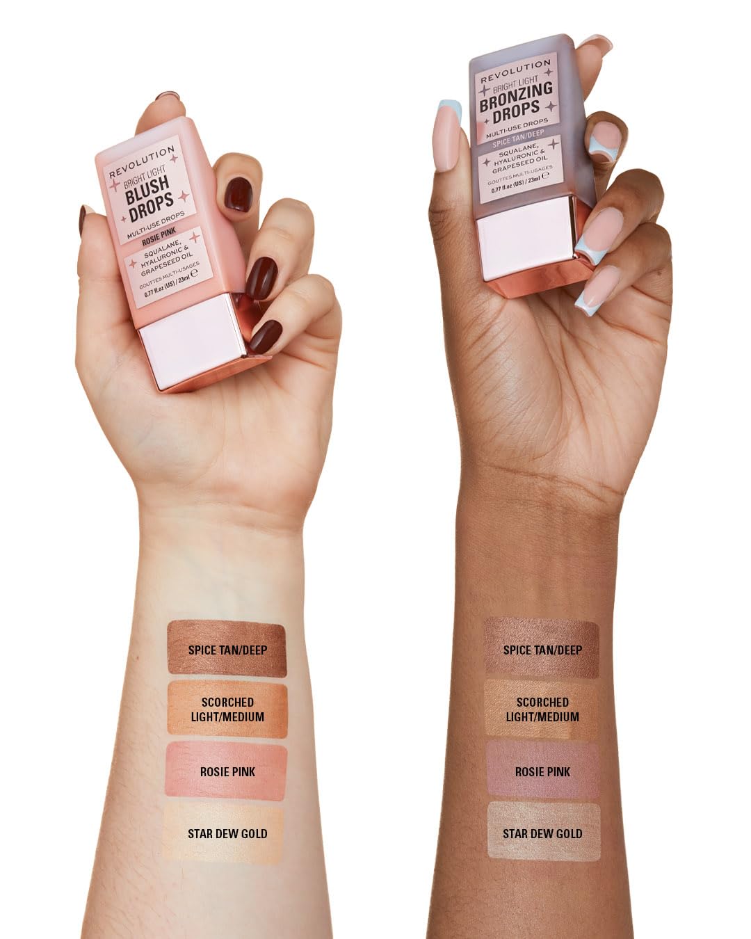 Foto 6 pulgar | Gotas Bronceadoras Makeup Revolution Bright Light Bronze Chamuscadas, 23 Ml - Venta Internacional.
