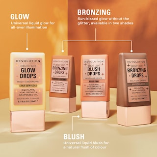 Foto 3 | Gotas Bronceadoras Makeup Revolution Bright Light Summer Spice 23 Ml - Venta Internacional.
