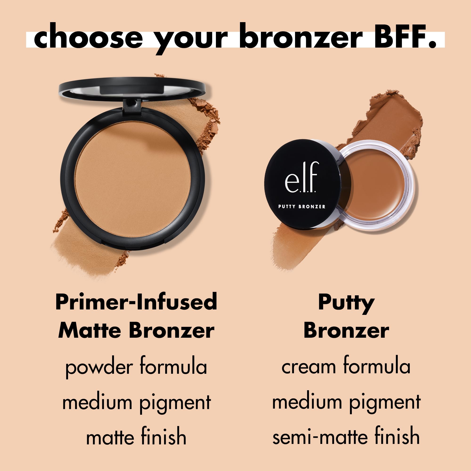 Foto 8 pulgar | Acabado Mate Duradero Con Imprimación Bronzer E.l.f. - Venta Internacional.