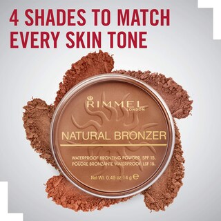 Foto 6 | Bronceador Rimmel London Natural 020 Sunshine, Acabado Mate, 14 Ml - Venta Internacional.