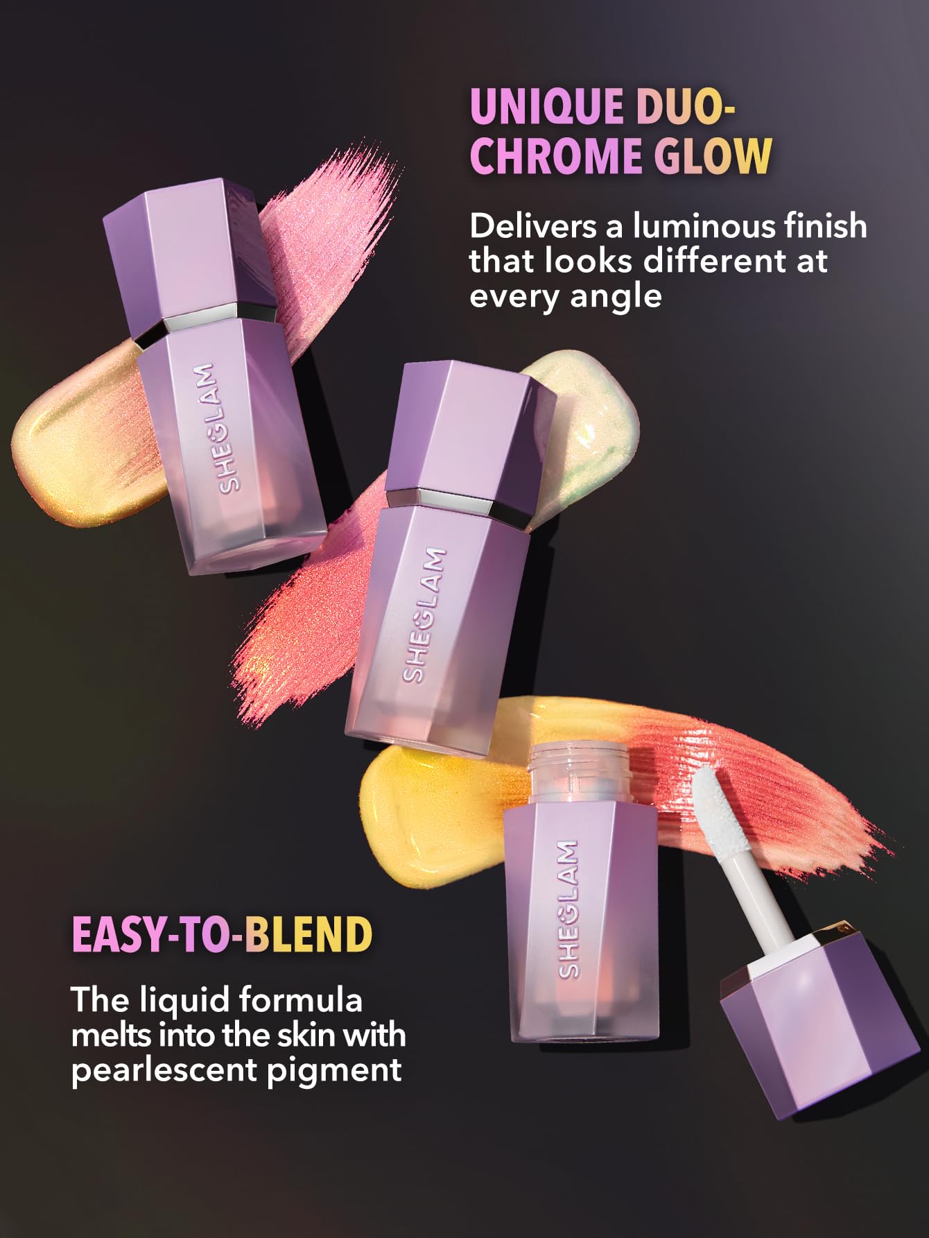 Foto 3 | Iluminador Líquido Sheglam Chroma-glow Bloom Solar Flare - Venta Internacional.