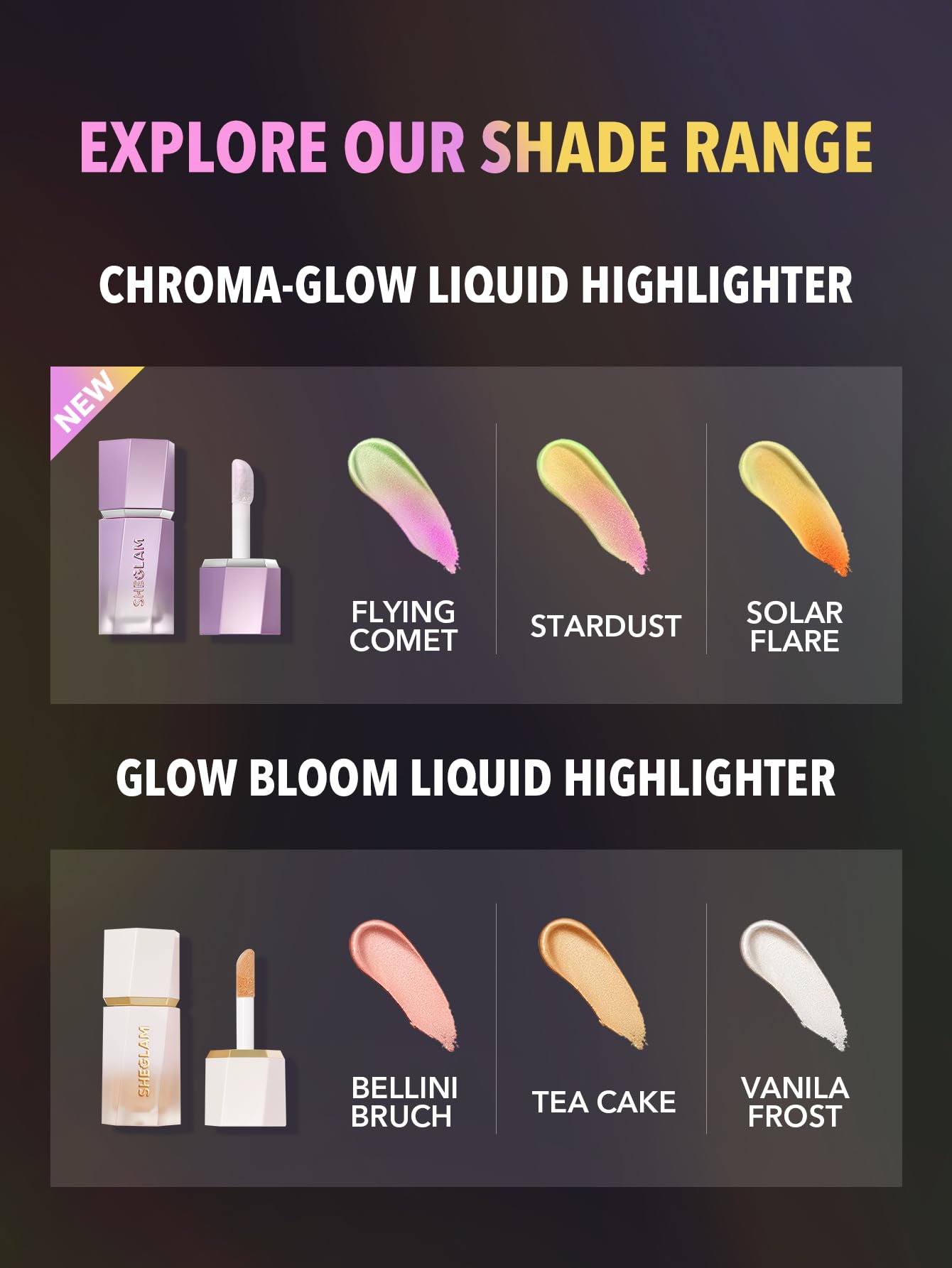 Foto 7 pulgar | Iluminador Líquido Sheglam Chroma-glow Bloom Solar Flare - Venta Internacional.