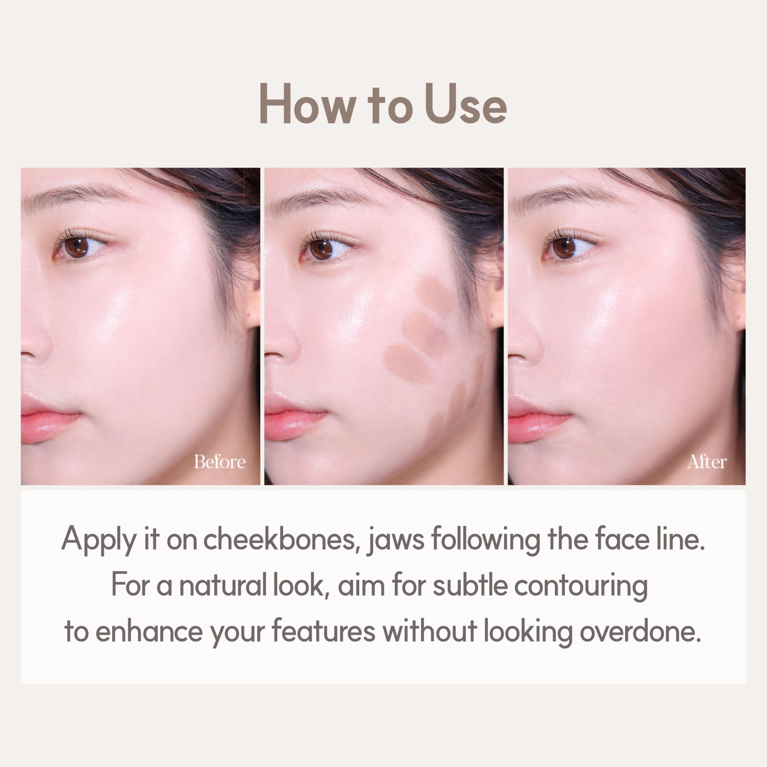 Foto 6 | Lápiz Iluminador Espoir Be Glow Shading Contour, Gris Neutro - Venta Internacional.
