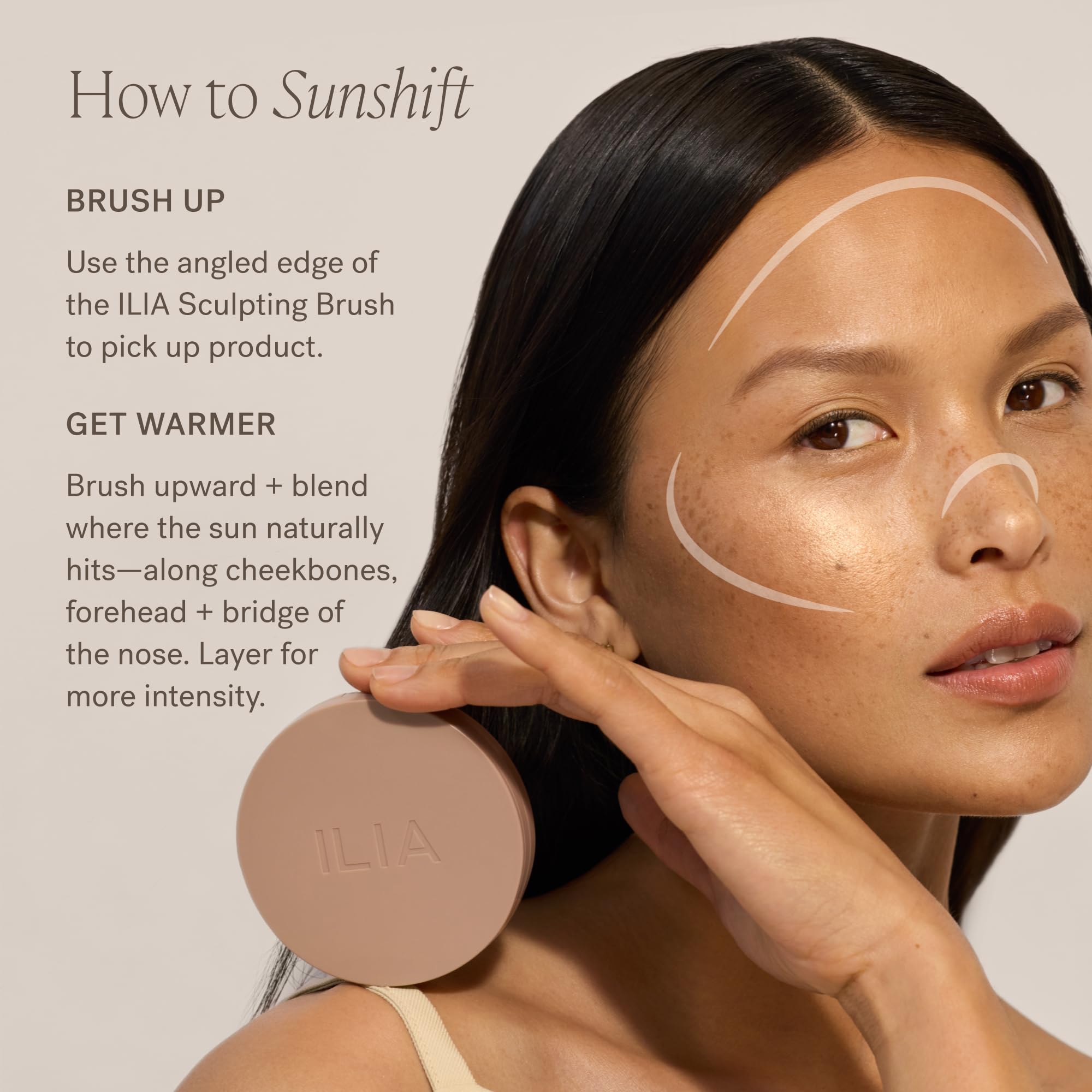 Foto 7 | Crema Bronzer Ilia Sunshift, No Comedogénica, Vegana De Larga Duración - Venta Internacional.