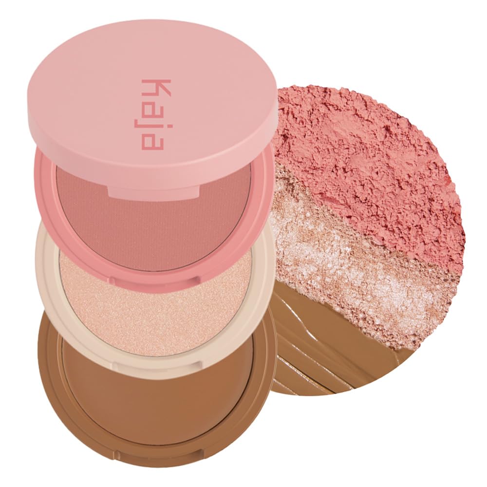 Foto 2 pulgar | Paleta De Maquillaje Kaja Play Bento Butter Up Con Colorete Y Bronceador - Venta Internacional.