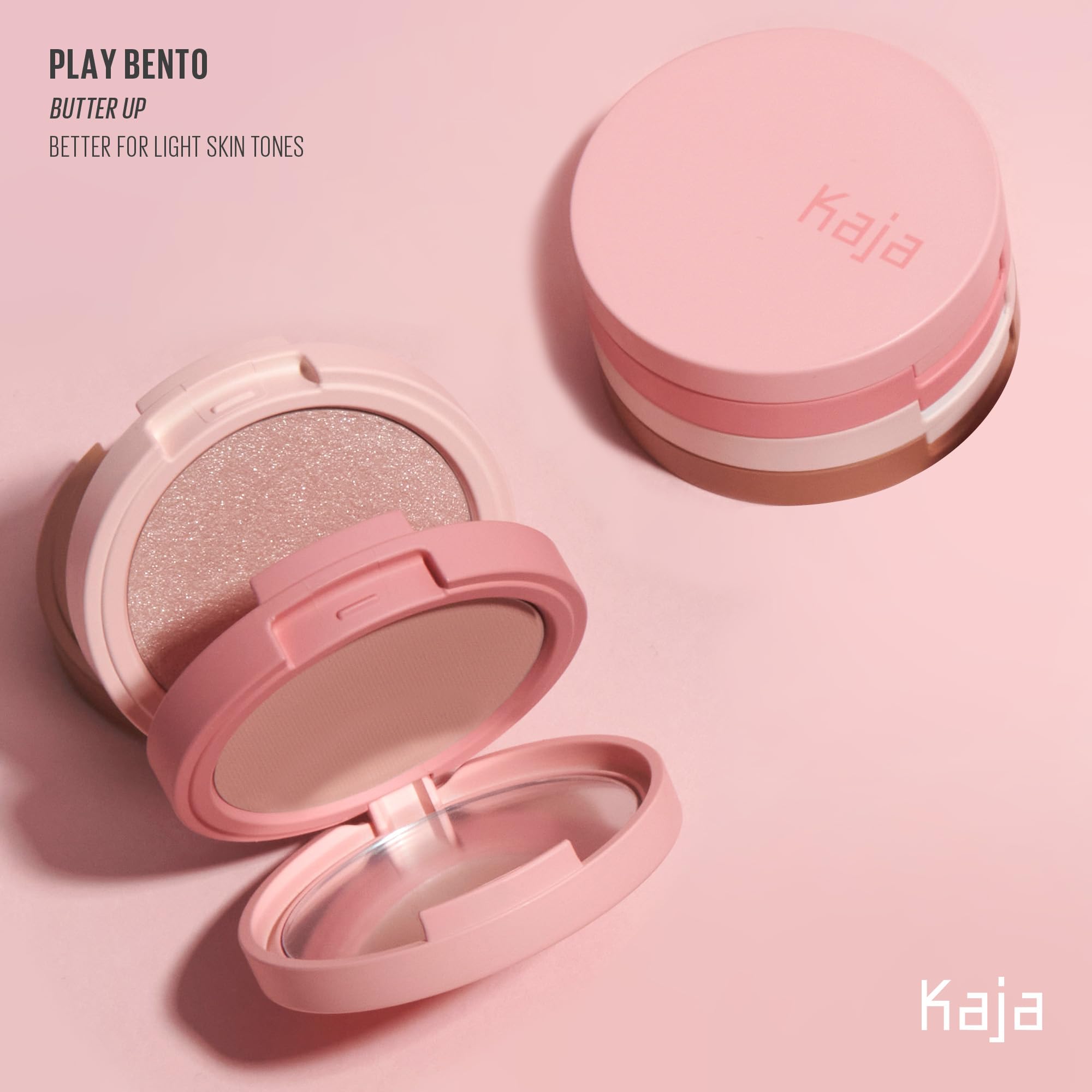 Foto 4 pulgar | Paleta De Maquillaje Kaja Play Bento Butter Up Con Colorete Y Bronceador - Venta Internacional.
