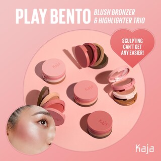 Foto 4 | Paleta De Maquillaje Kaja Play Bento Butter Up Con Colorete Y Bronceador - Venta Internacional.