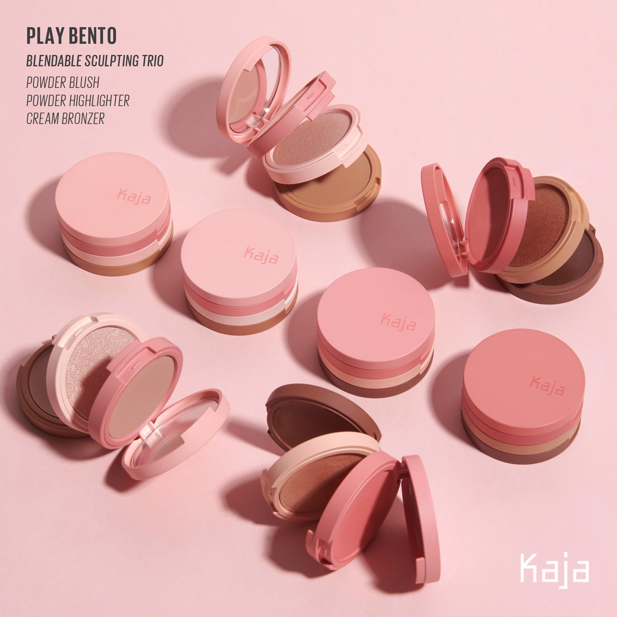 Foto 7 pulgar | Paleta De Maquillaje Kaja Play Bento Butter Up Con Colorete Y Bronceador - Venta Internacional.