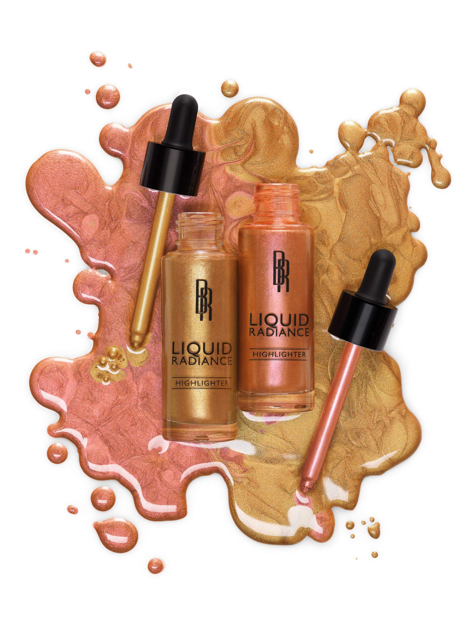 Foto 3 | Iluminador Liquid Radiance Black Radiance Weight En Color Rosa - Venta Internacional.