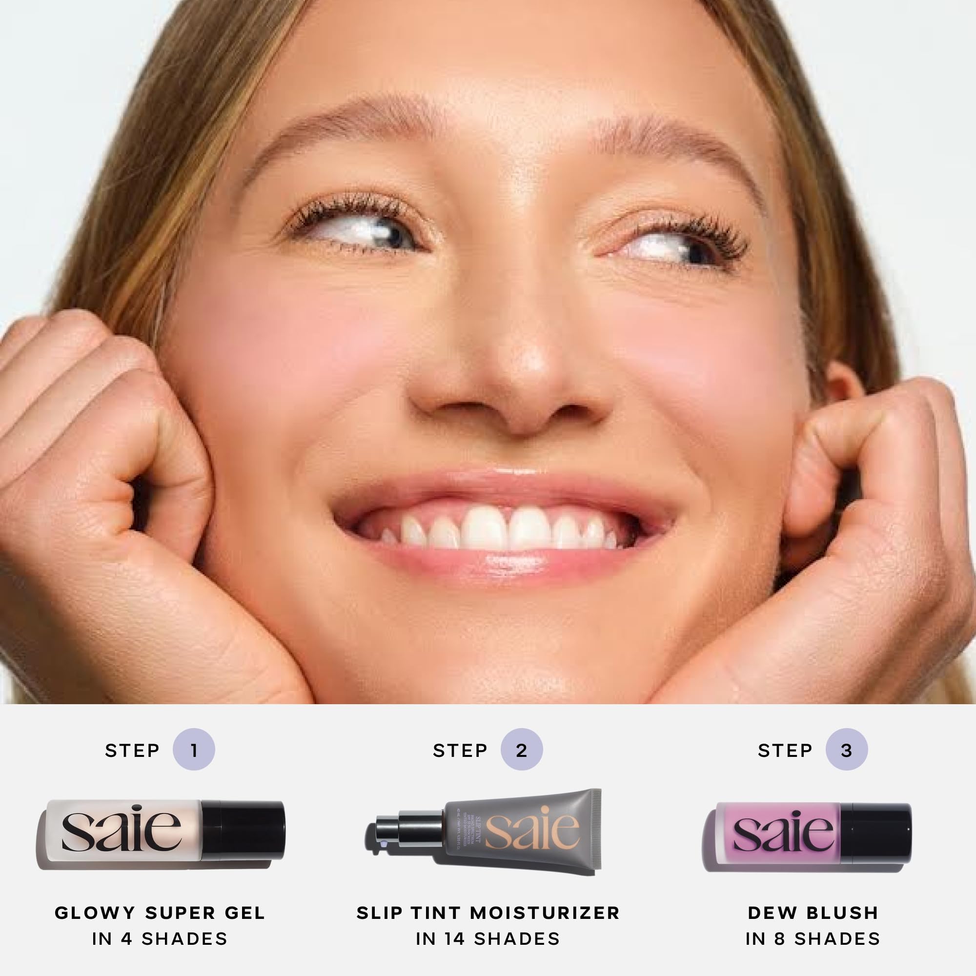 Foto 8 pulgar | Iluminador Saie Glowy Super Gel  Ligero Y Cálido  15 Ml - Venta Internacional.