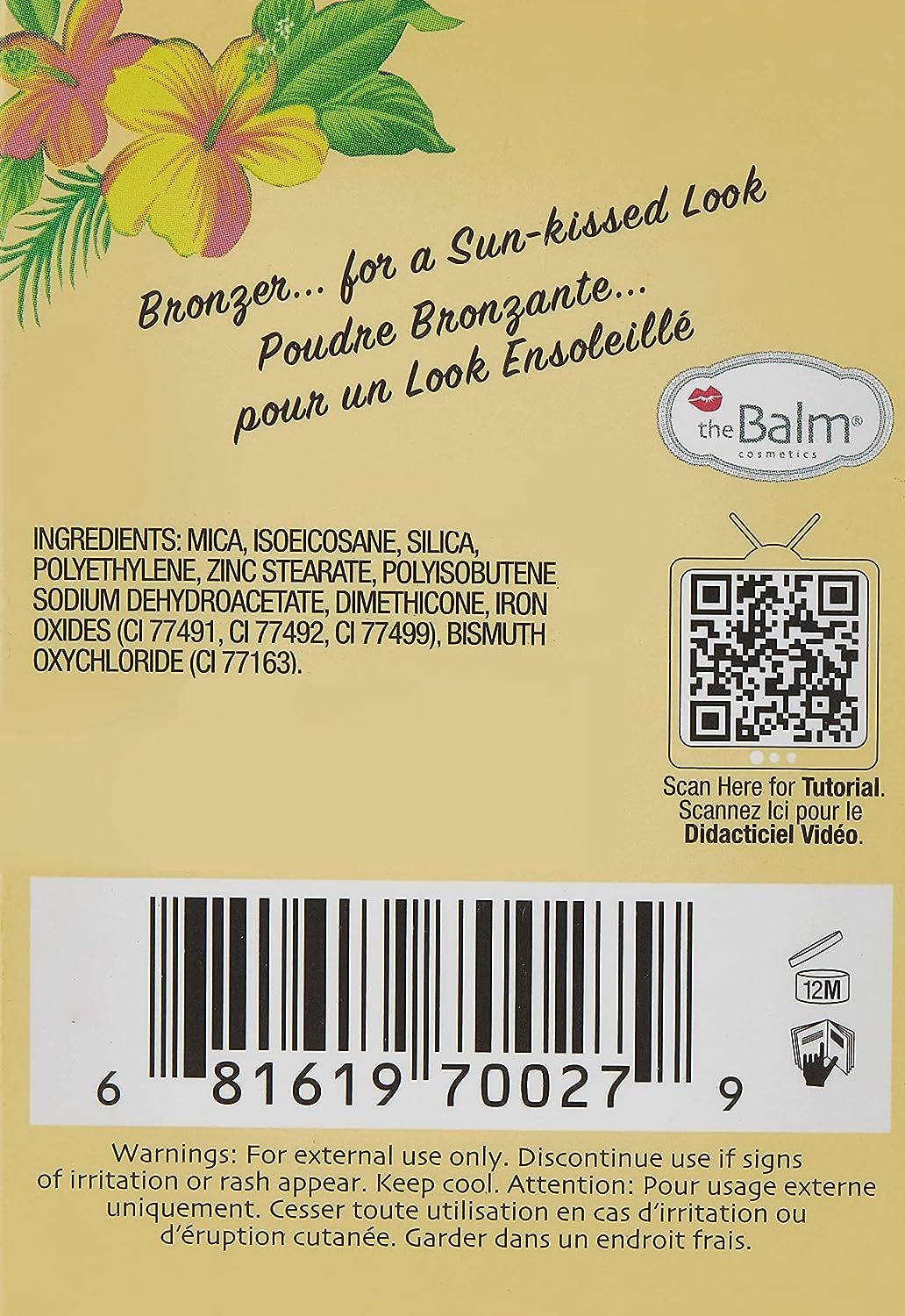 Foto 4 pulgar | Bronzer Thebalm Bahama Mama Anti-orange  7 Ml  Sombra Y Contorno - Venta Internacional.
