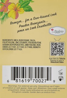 Foto 3 | Bronzer Thebalm Bahama Mama Anti-orange 7 Ml Sombra Y Contorno - Venta Internacional.