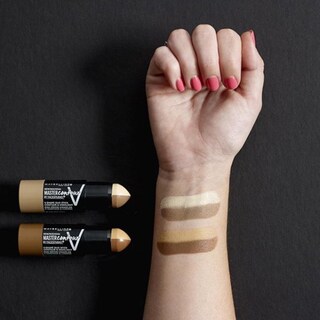 Foto 5 | Barra De Contorno Maybelline Facestudio Master Contour V-shape Duo - Venta Internacional.