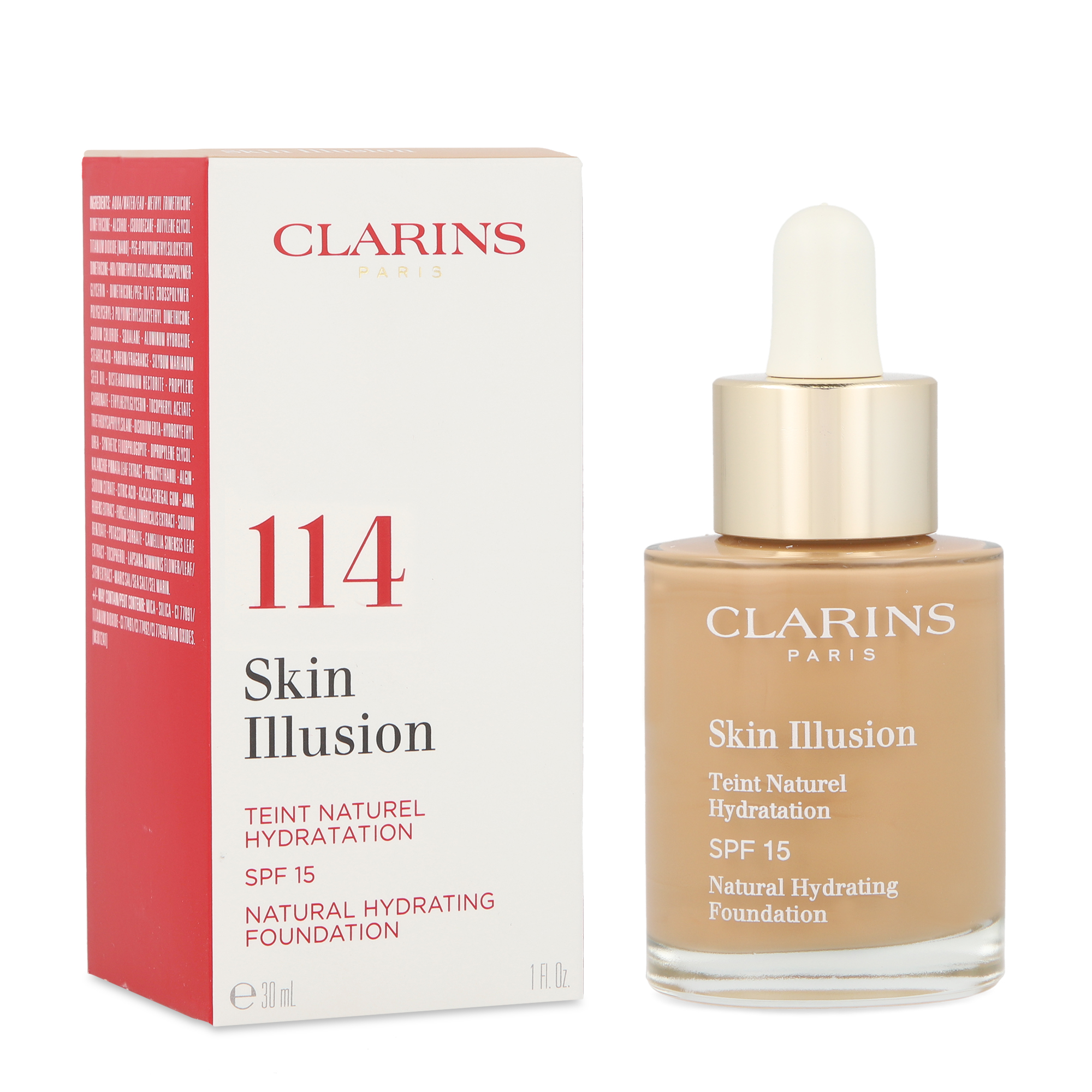 Foto 2 pulgar | Base de Maquillaje Clarins 80039703 Skin Illusion SPF15