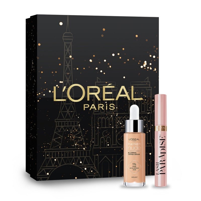 Kit L'oréal Paris Incluye True Match 2-3 Lash Paradise Wtp