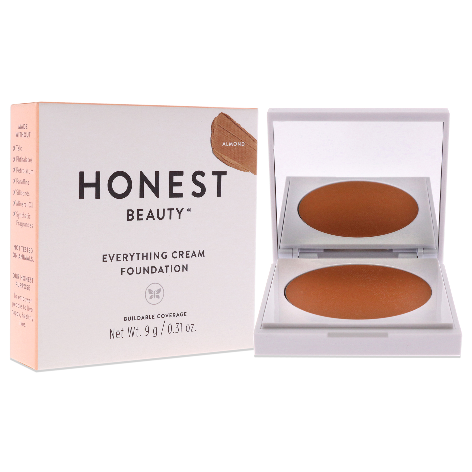 Foto 4 pulgar | Base de Maquillaje Honest Almond Brown Colour