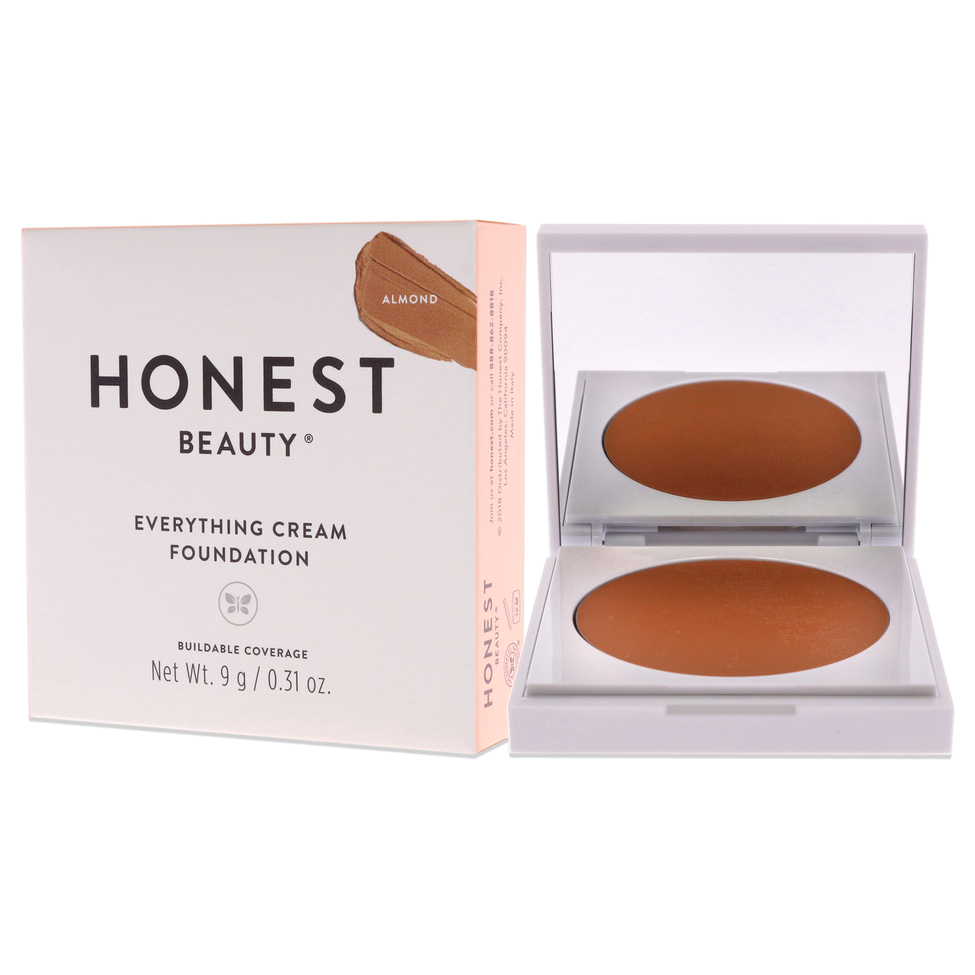 Foto 5 pulgar | Base de Maquillaje Honest Almond Brown Colour