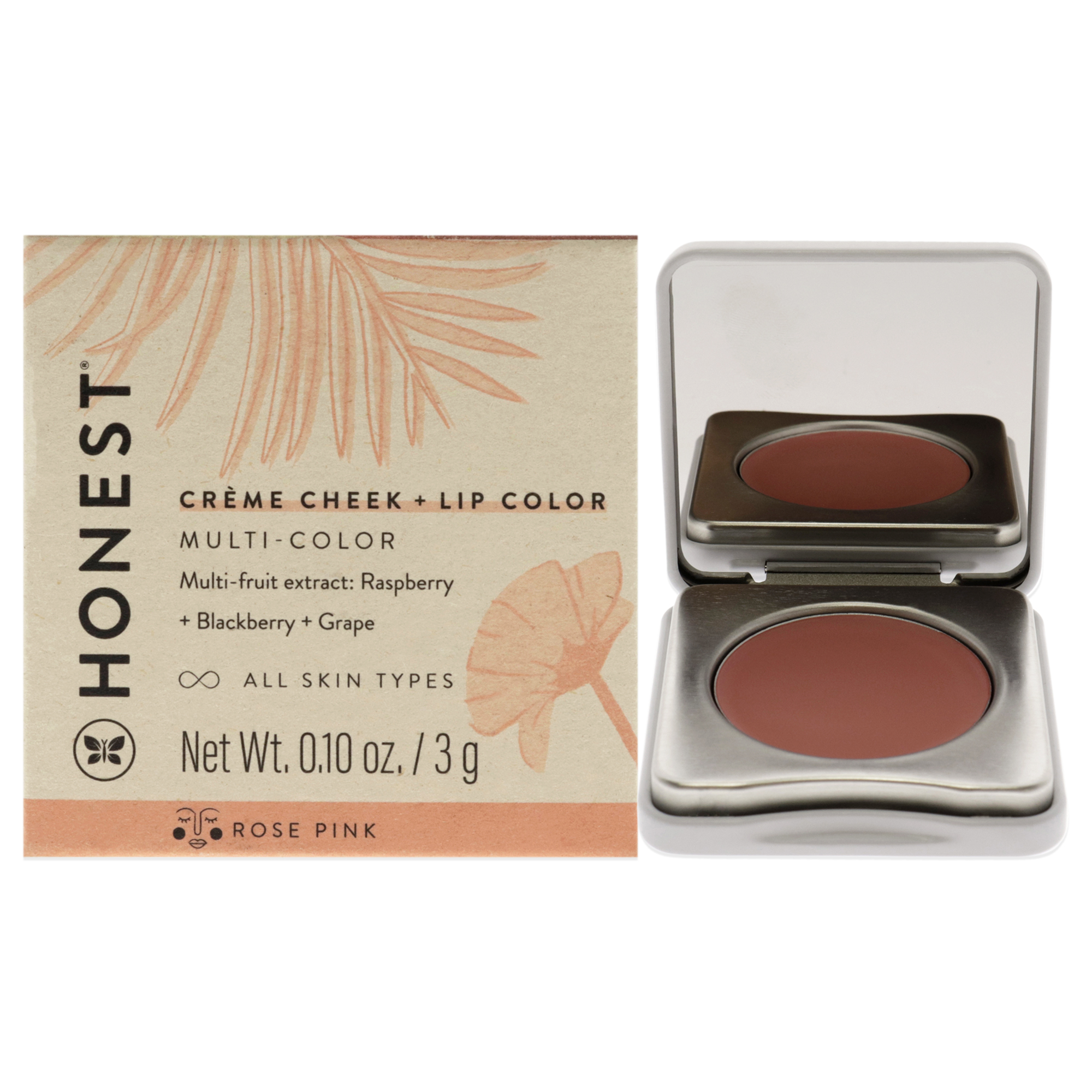 Color de Labios y Mejillas Creme Cheek Blush Plus Lip Color - Rose Pink Honest Pink Colour