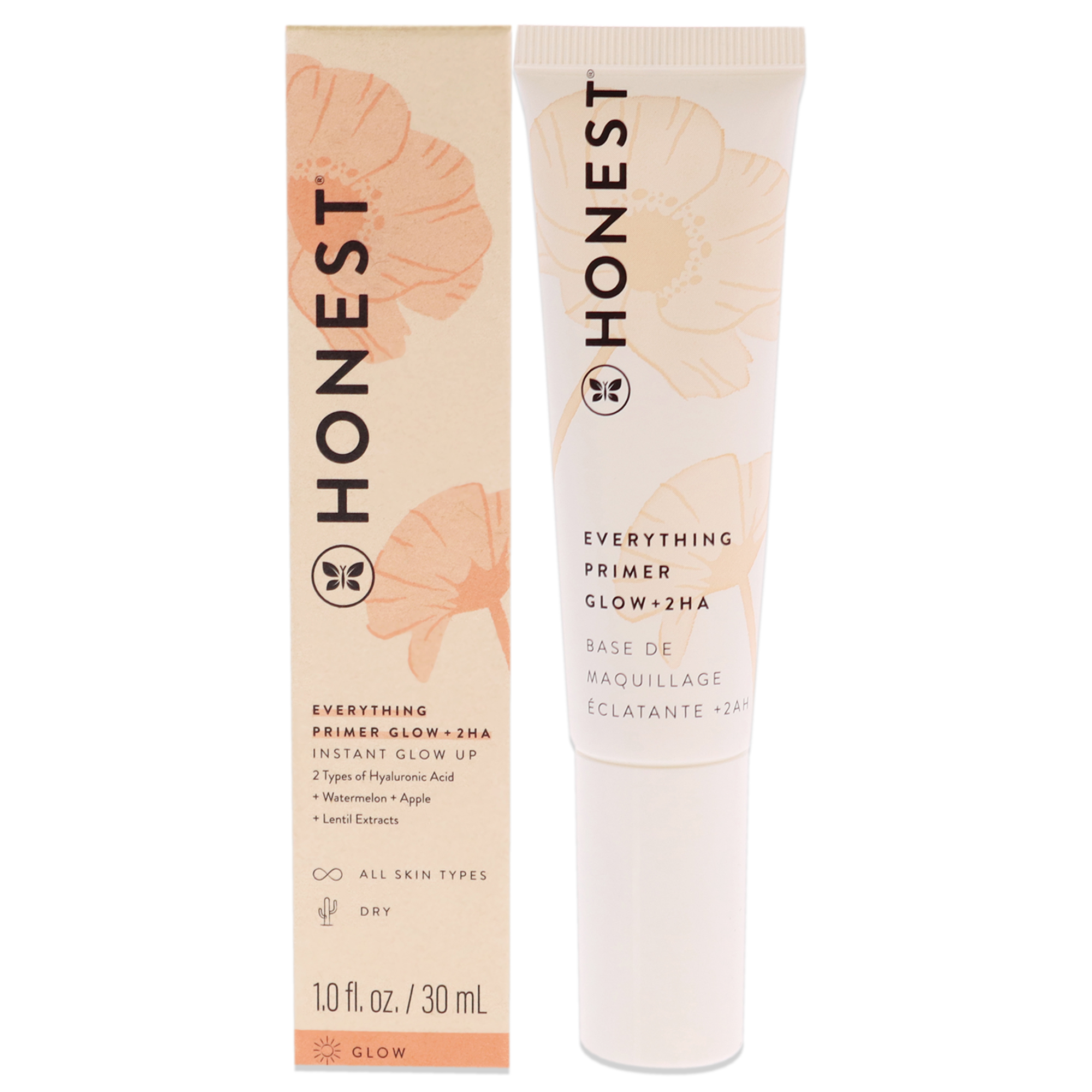 Base de Maquillaje Everything Primer Glow Plus 2ha Honest Brown Colour