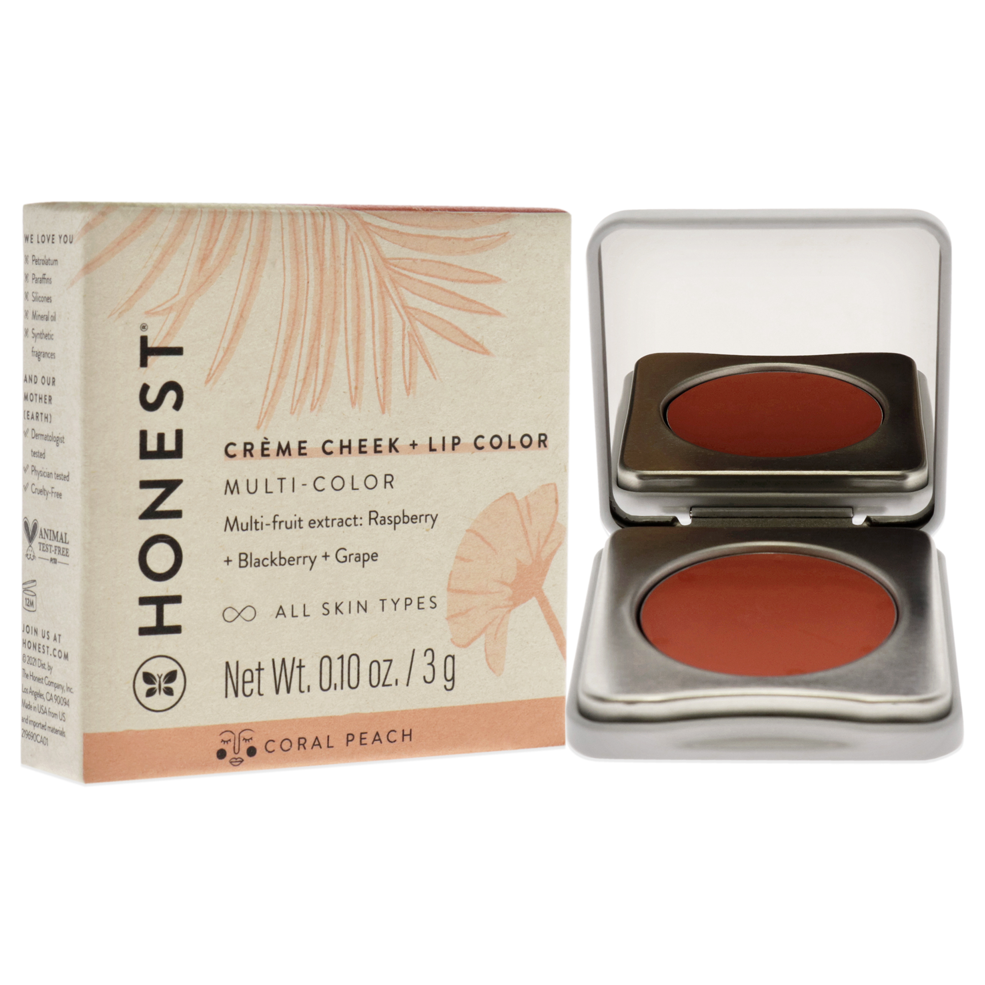 Foto 4 pulgar | Base de Maquillaje Honest Coral Peach Redcolour