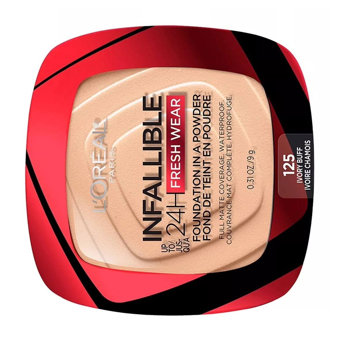 Foto 5 pulgar | Base en Polvo L'Oréal Paris Compacto Infalible Freshwear Tono Ivory Buff 9 g