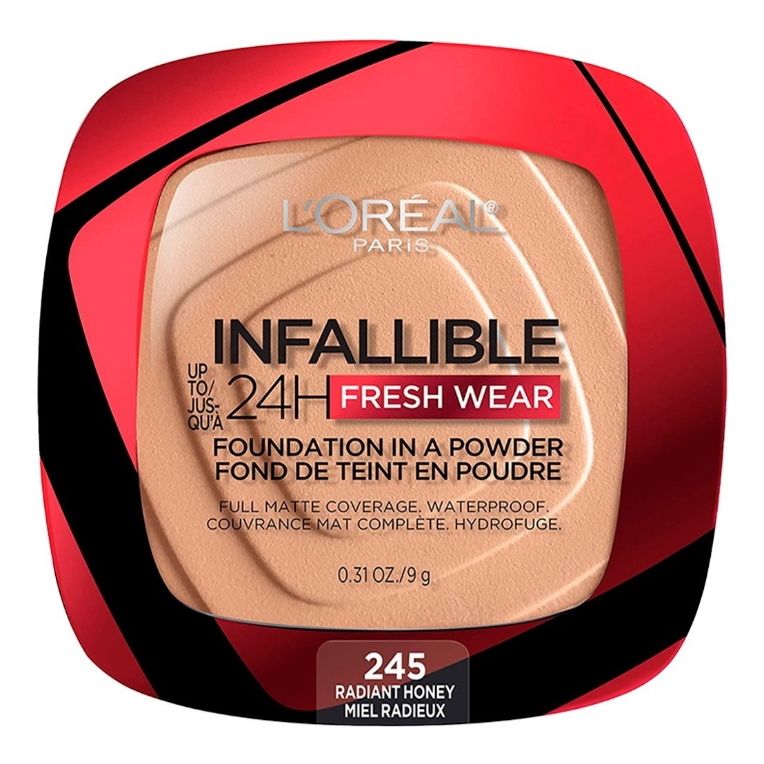 Foto 2 pulgar | Base en Polvo L´oréal Paris Compacto Infallible Freshwear 9g Radiant Honey