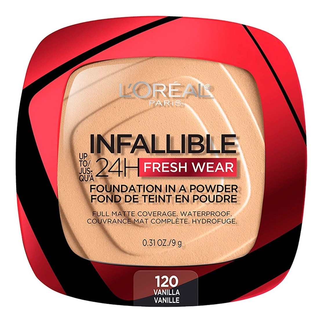 Foto 2 pulgar | Base en Polvo L´oréal Paris Compacto Infallible Freshwear 9g Vainilla