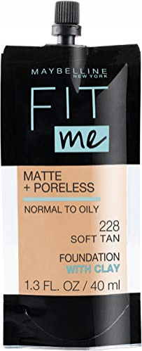 Foto 1 | Venta Internacional - Base Líquida Maybelline New York Fit Me Matte + Poreless, Fo