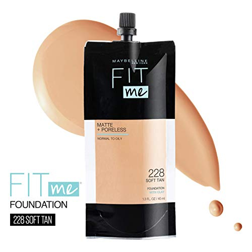 Foto 2 | Venta Internacional - Base Líquida Maybelline New York Fit Me Matte + Poreless, Fo