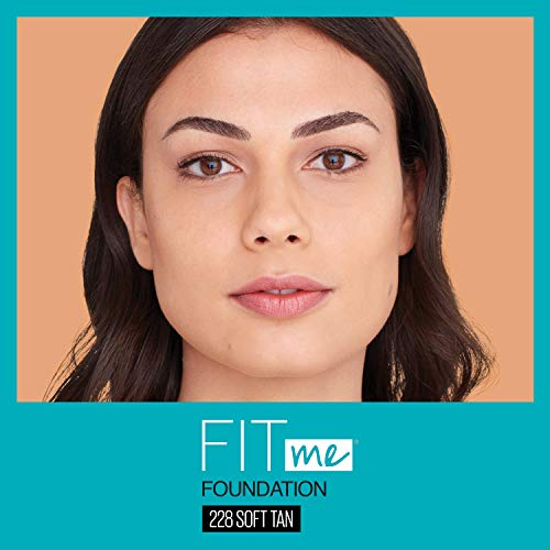 Foto 3 | Venta Internacional - Base Líquida Maybelline New York Fit Me Matte + Poreless, Fo