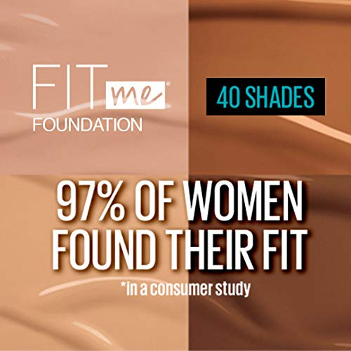 Foto 9 pulgar | Venta Internacional - Base Líquida Maybelline New York Fit Me Matte + Poreless, Fo