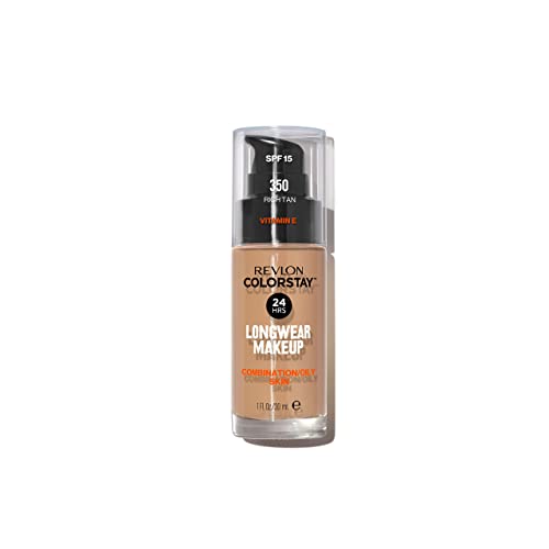 Venta Internacional - Maquillaje Mixto para Piel Grasa Revlon Colorstay 350 Rich T