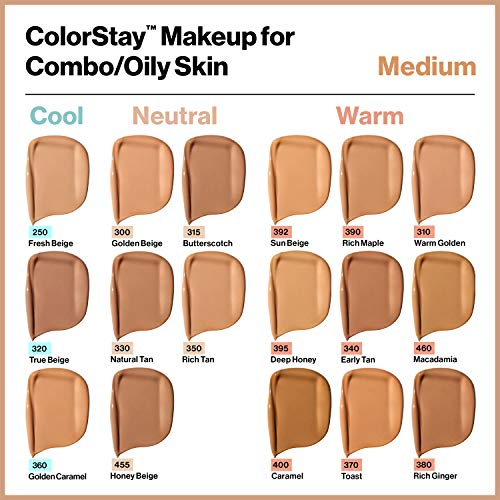 Foto 6 pulgar | Venta Internacional - Base de Maquillaje Revlon Colorstay 250 Fresh Beige Semimate