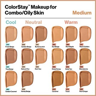 Foto 5 | Venta Internacional - Base de Maquillaje Revlon Colorstay 250 Fresh Beige Semimate
