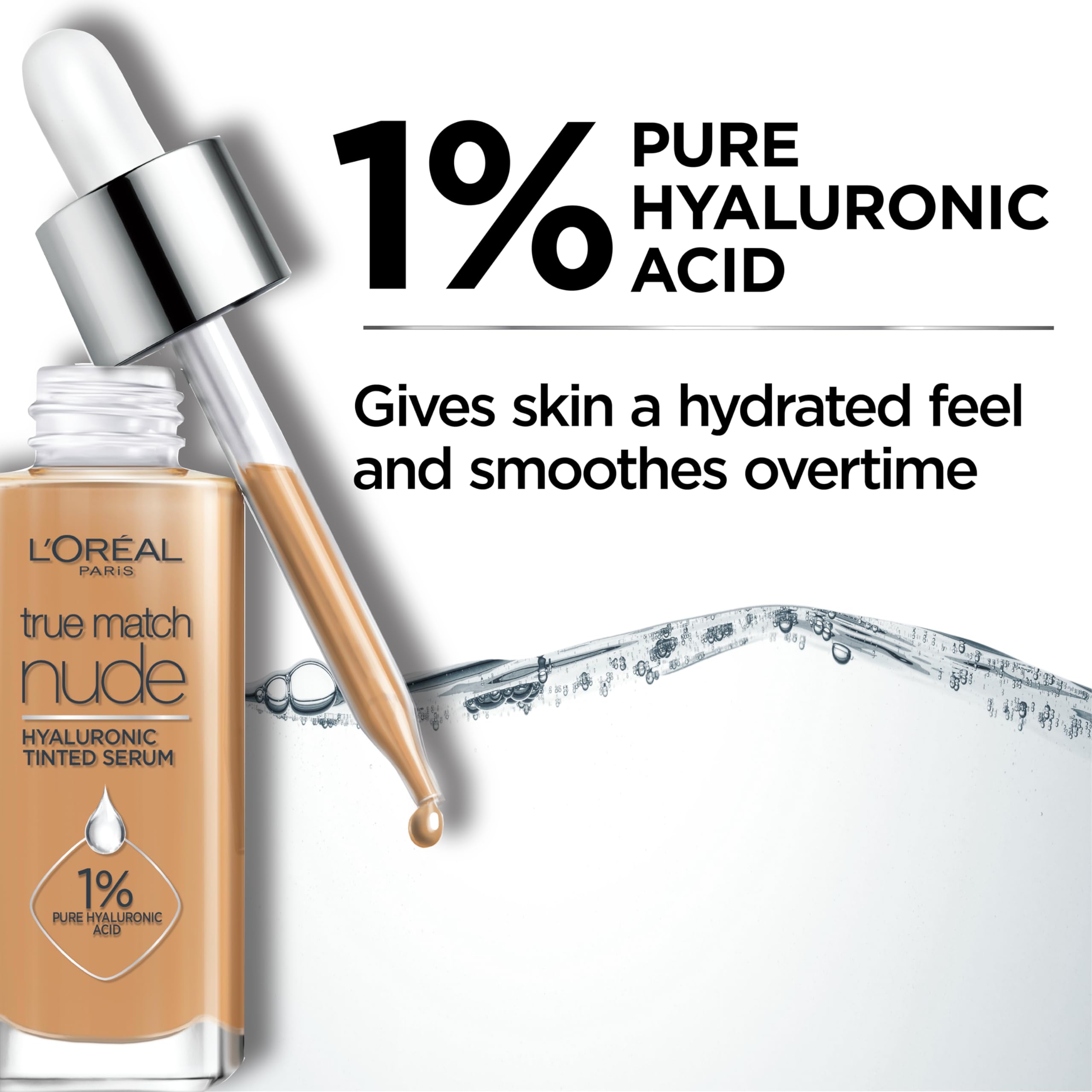 Foto 4 | Venta Internacional - Base de Maquillaje Tintada L'Oréal Paris True Match Nude Hyaluronic