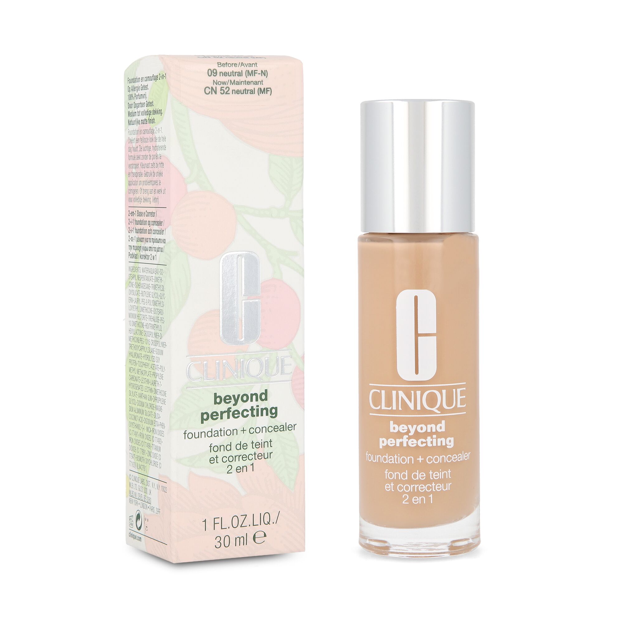 Base +  Corrector Liquido Clinique Beyond Perfecting Foundation + Concealer