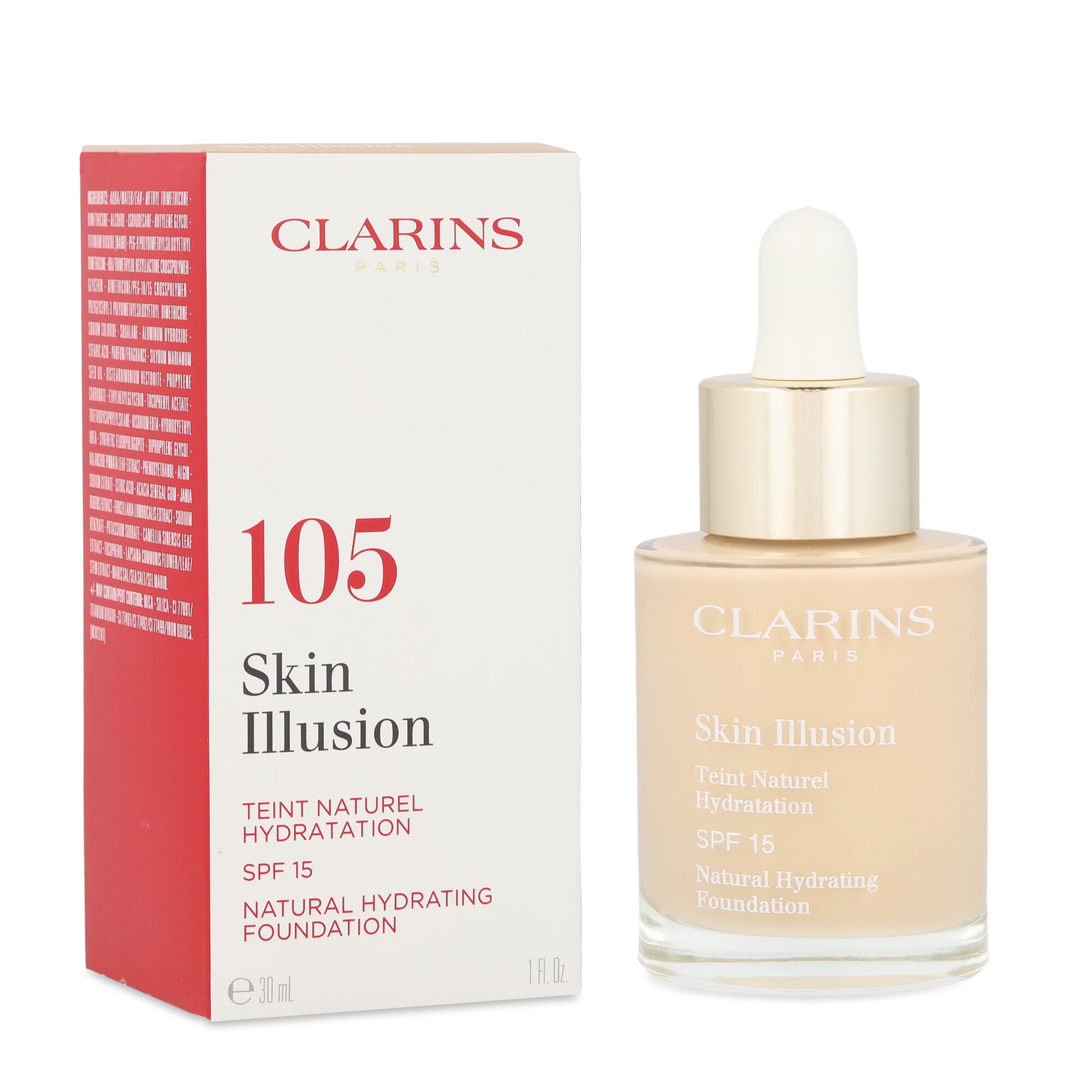 Foto 2 pulgar | Base De Maquillaje Skin Illusion Natural Hydrating Foundation Spf15 -nude