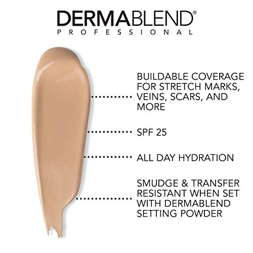 Foto 3 pulgar | Venta Internacional - Dermablend Leg And Body Makeup Foundation Con Spf 25, 10n Fair Ivory, 3.4 Fl. Oz.