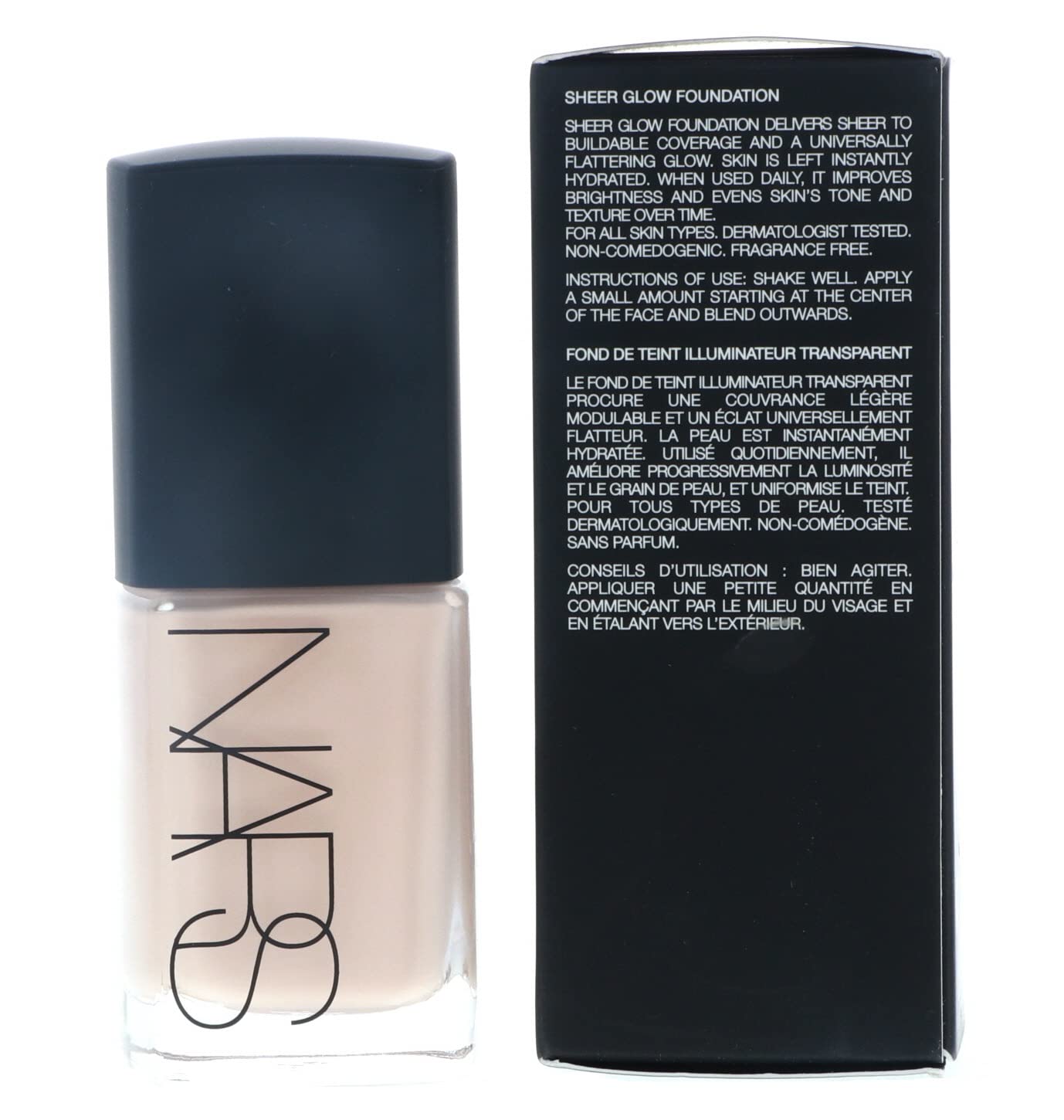 Foto 6 pulgar | Base de Maquillaje NARS Sheer Glow Mont Blanc Light 2 30 ml - Venta Internacional