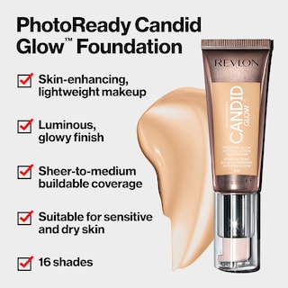 Foto 3 | Base de Maquillaje Revlon Photoready Candid Glow Moisture 22 ml - Venta Internacional