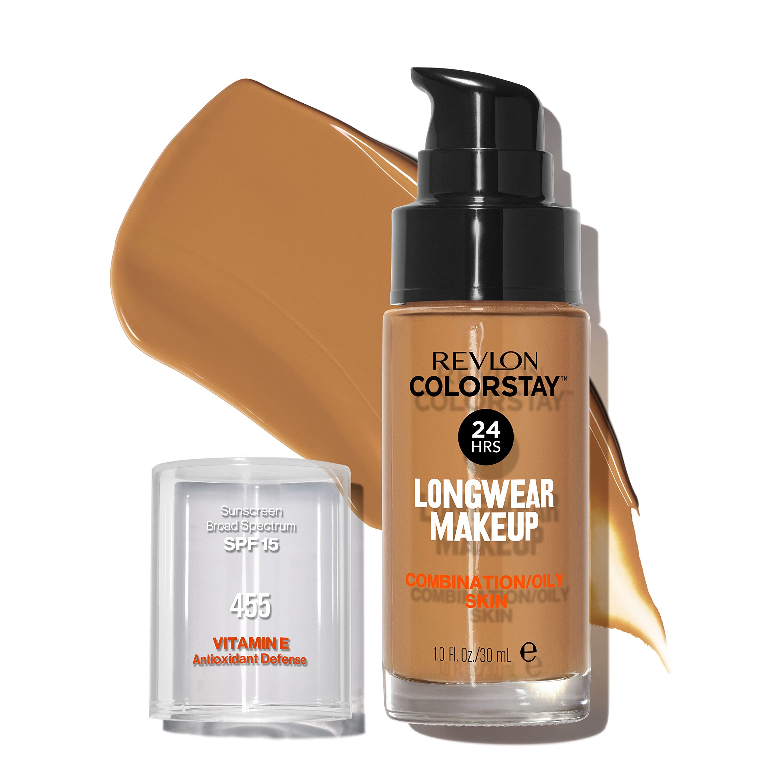 Base Líquida Revlon Colorstay beige miel 455 - Venta Internacional